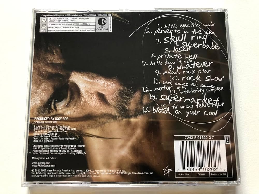 IGGY POP PRELIMINAIRES 激レア！Box Amazon.co.jp: Preliminaires: ミュージック